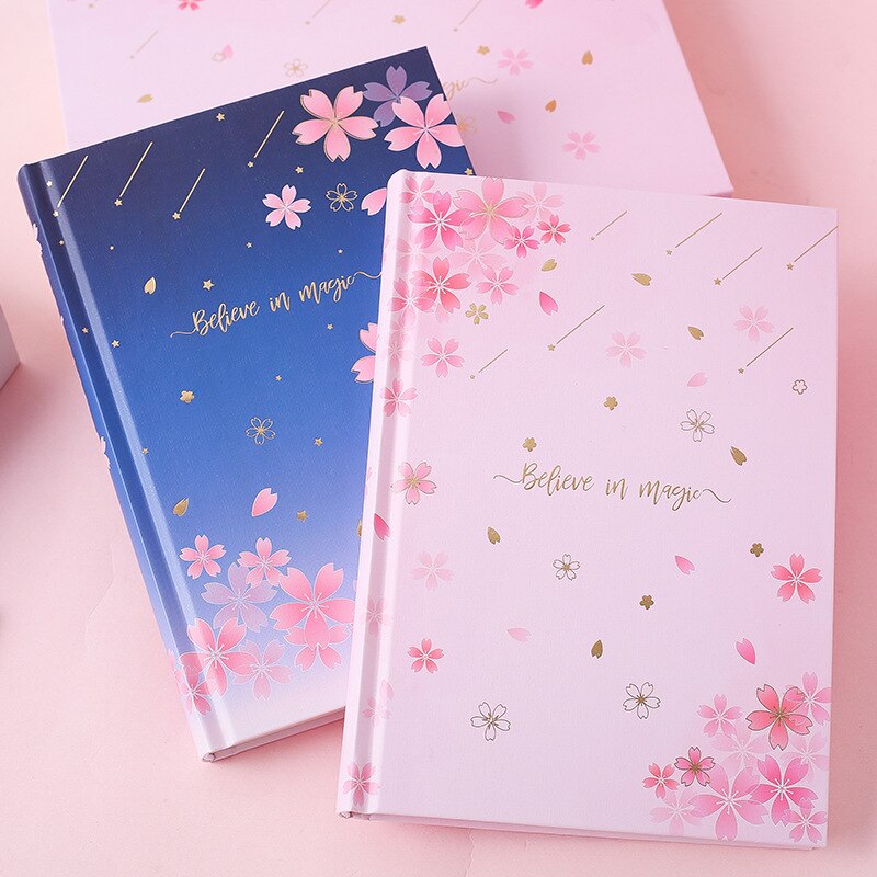 "Sakura Magic" Lock Box Diary Notebook Cute Journal Girls Stationery