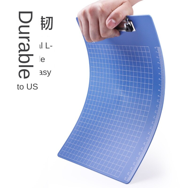 Office Stationery A4 / A5 Splint Density Board Writing Board Metal Aluminum Folder Clip File Plastic Menu Bill Folder