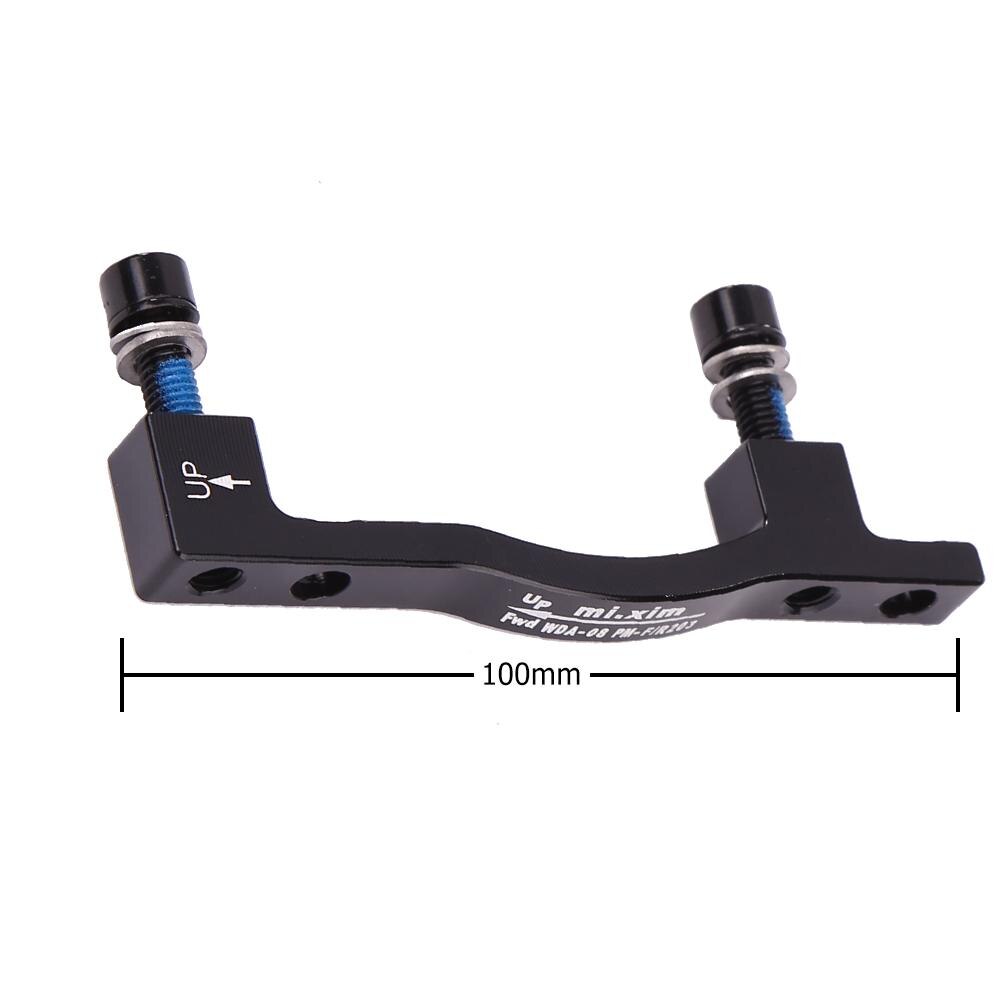 Mtb Fiets Schijfrem 203Mm Hydraulische Schijfrem Lijn Pull Adapter Rotor Remklauw Conversie Zetel Aluminiumlegering Post Mount adapter