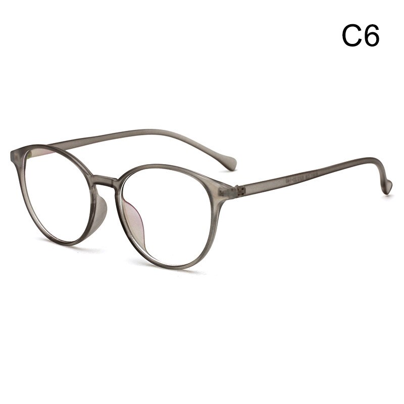 Round Glasses Frame Lightweight Myopia Optical Glasses Frame for Men Women BMF88: 5