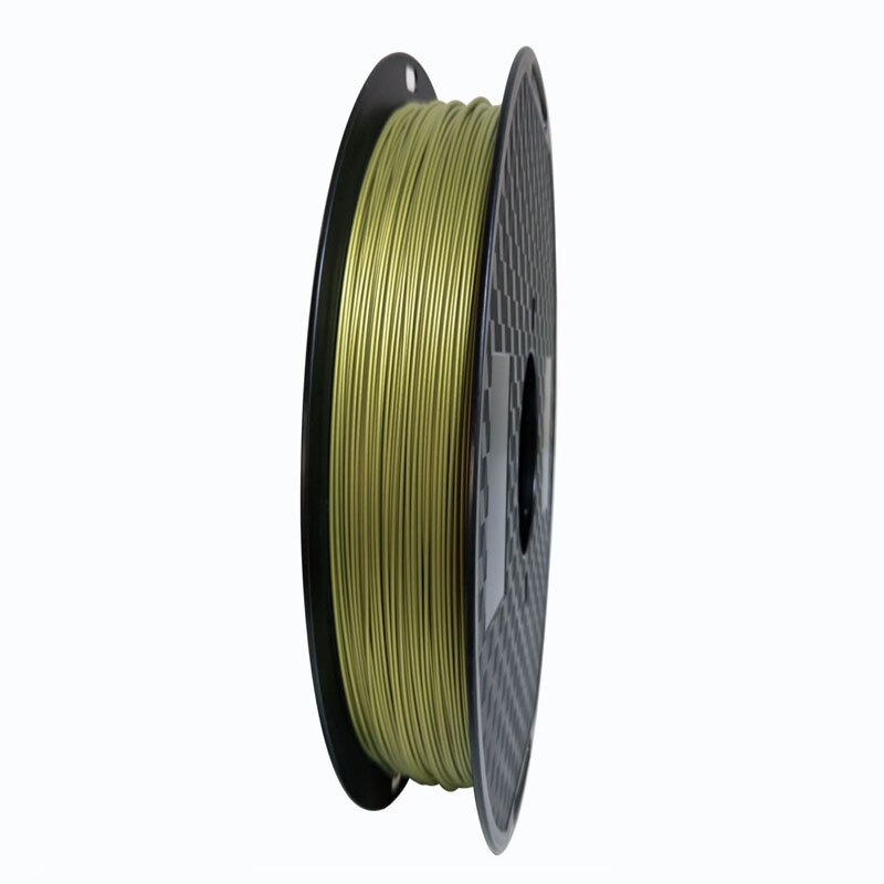 3d printer filament metal pla 1.75mm 0.5kg spoler guld sølv kobber bronze frostet bronze metallisk pla tryk materialer 500g