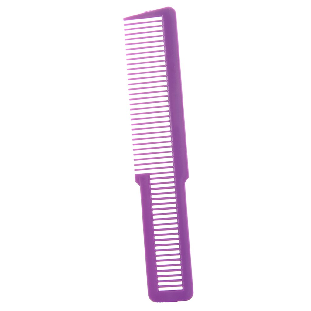 Flattop Flat Top Clipper Comb Medium 7 Colors 20.2 cm x 4 cm: Purple