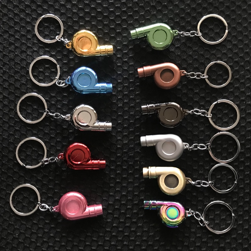 Turbo Keychain Auto Turbolader Schlüsselring Mini Schlüsselring Aktivität freundlicher Schmuckstücke Auto schlüsselring Auto keychain Auto Styling