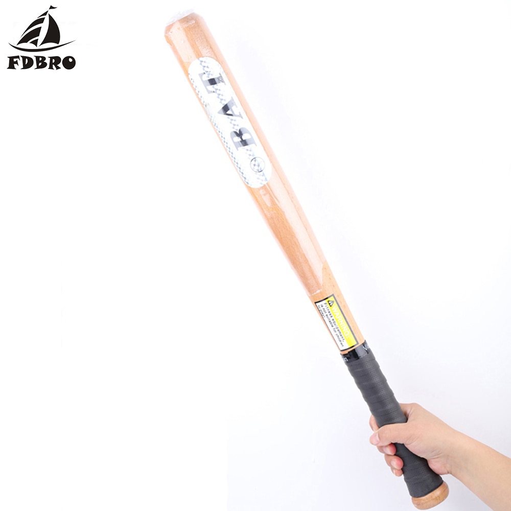 Wood Baseball Bat Hardwood Baseball Stick Outdoor Sports Fitness Equipment 53cm 63cm 73cm 83cm Baseball Accessories