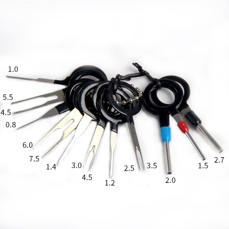 Car plug terminal removal tool set Car Terminal Remover Tool Wire Plug Connector Extractor Puller Release Pin Extractor Kit