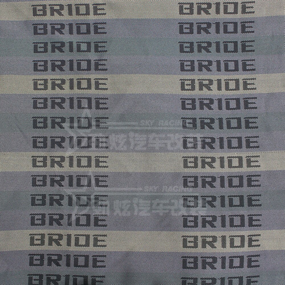 BRIDE-tela para asientos de coche de carreras, tela modificada JDM, accesorio Interior, Material de decoración para todos los coches, 1m x 1,6 m: Gradient2