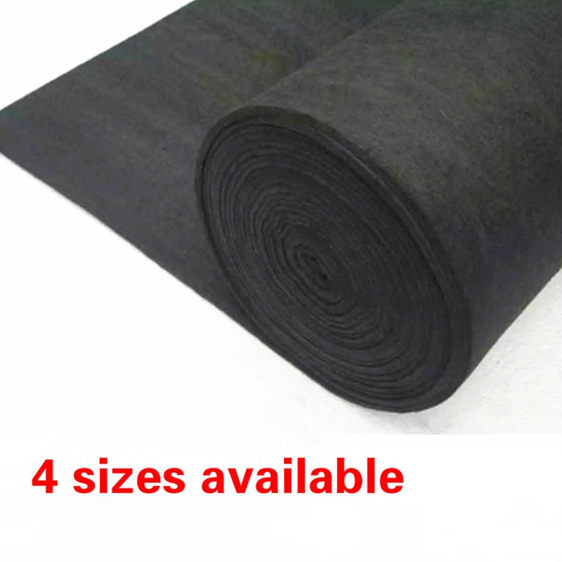 1 Uds. fibra de carbono de grafito suave fieltro de alta temperatura fibra de carbono para la limpieza de absorción de contaminación