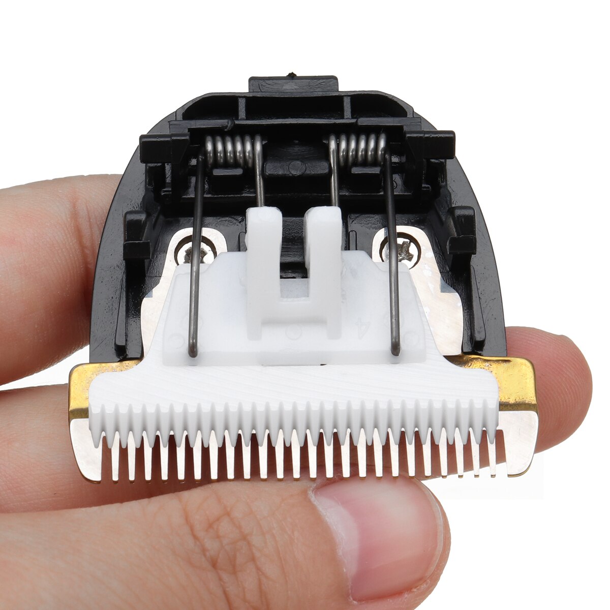 Cortador eléctrico para pelo de mascotas, perros y gatos, máquina para acicalamiento de animales, cortador Original de cabeza con cuchilla de cerámica, cuchillas para cortar perros