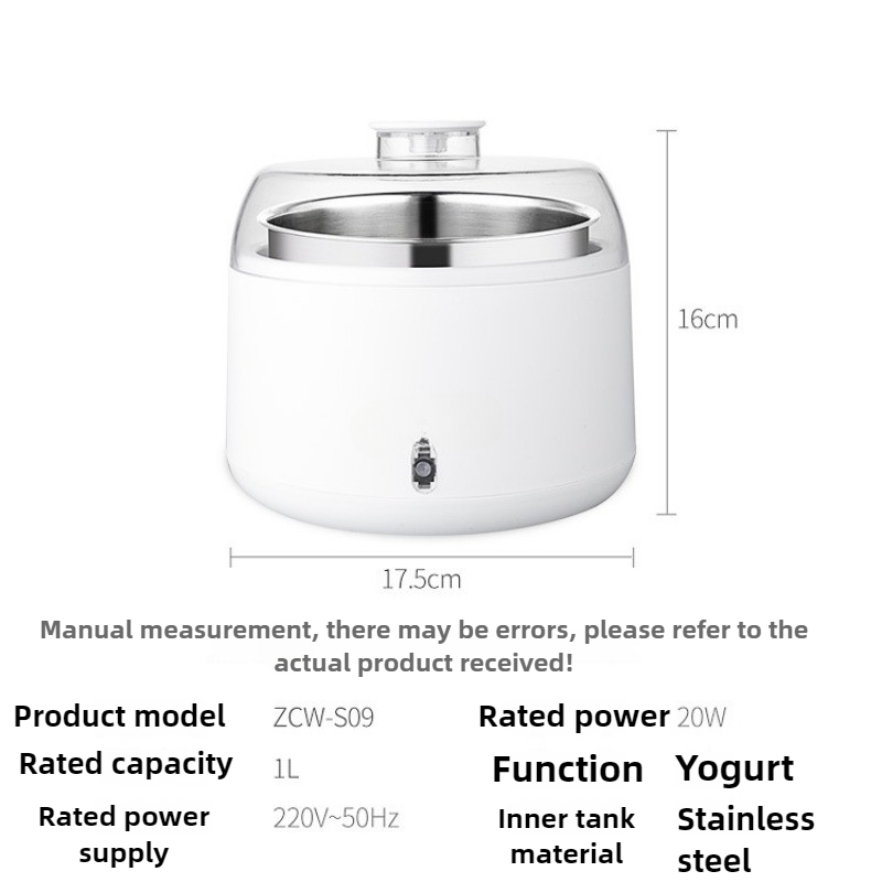 20W Energy-saving Large-capacity Yogurt Machine Home Fermentation Machine DIY Fully Automatic Constant Temperature Fermentation