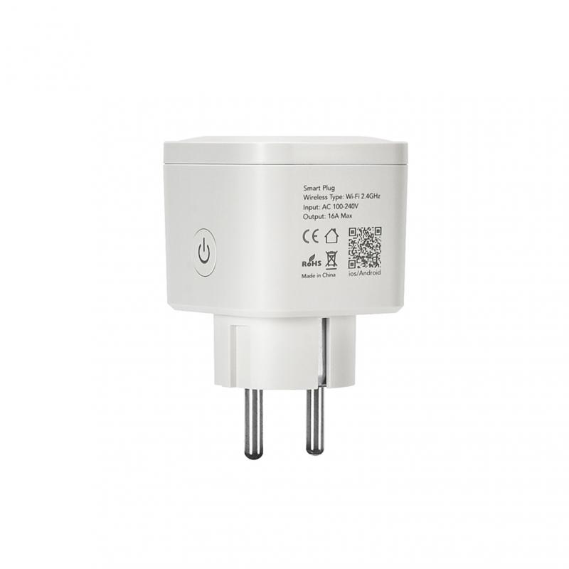 Smart WIFI Plug Socket Power Switch APP Remote Voice Control Timer Home Automation EU Adaptor Socket For Alexa Google Home Plug: 1pcs