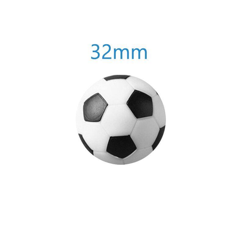 Mini ballon de Football en plastique, accessoires de jeu de Table, 32mm 36mm, 10 pièces/lot: 32mm (10PCS)