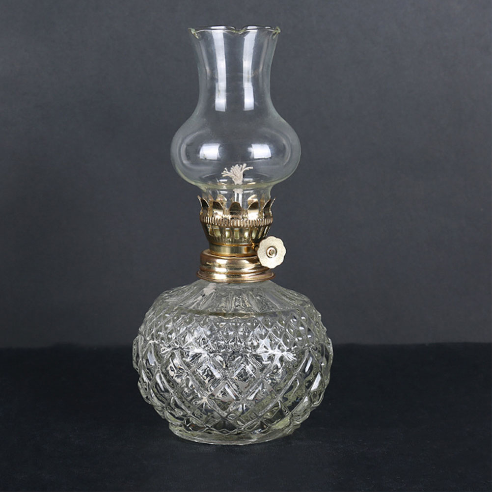 1 Set Oil Lamp Replacement Wick Antique Kerosene Lamp Burner Wick Holder Parts