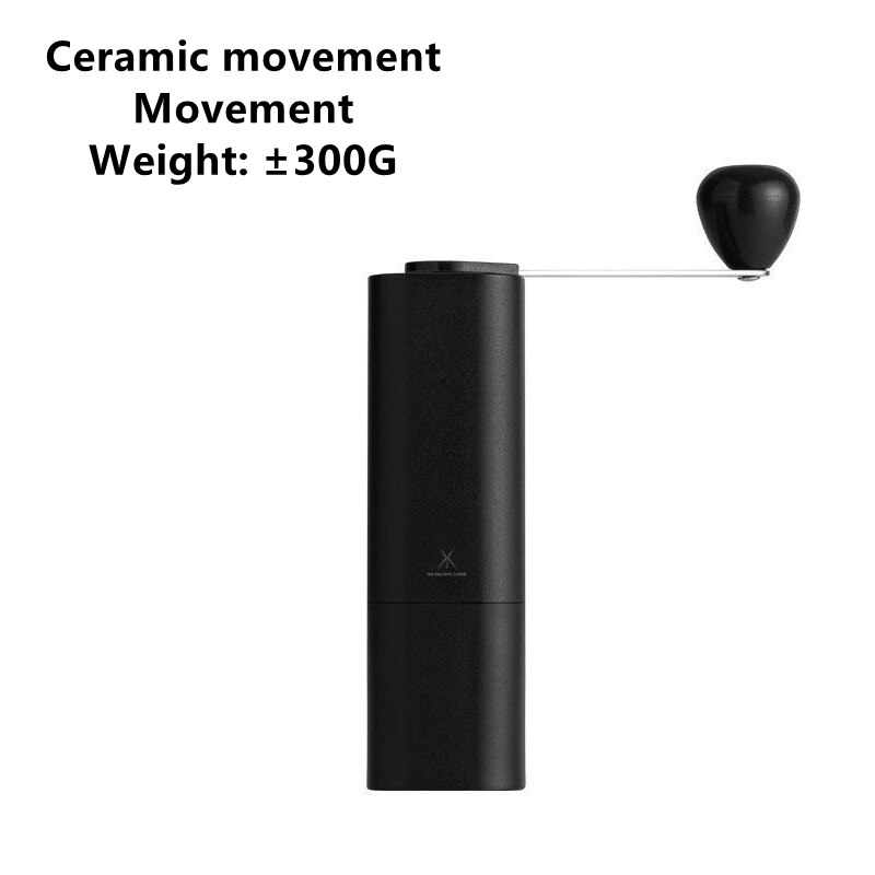 Portable Coffee Grinder Manual Coffee Bean Grinder Hand Grinder Mill with Double Bearing Positioning Coffee Tool: Style E Color 2
