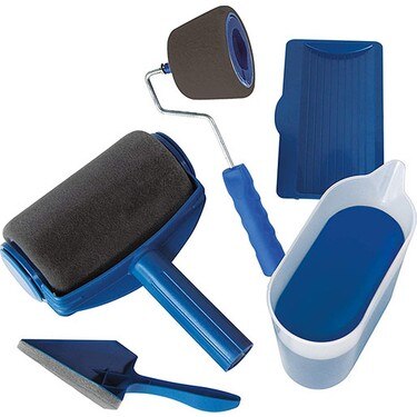 Rodillo de pintura sin goteo, conjunto de rodillos de pintura para pared