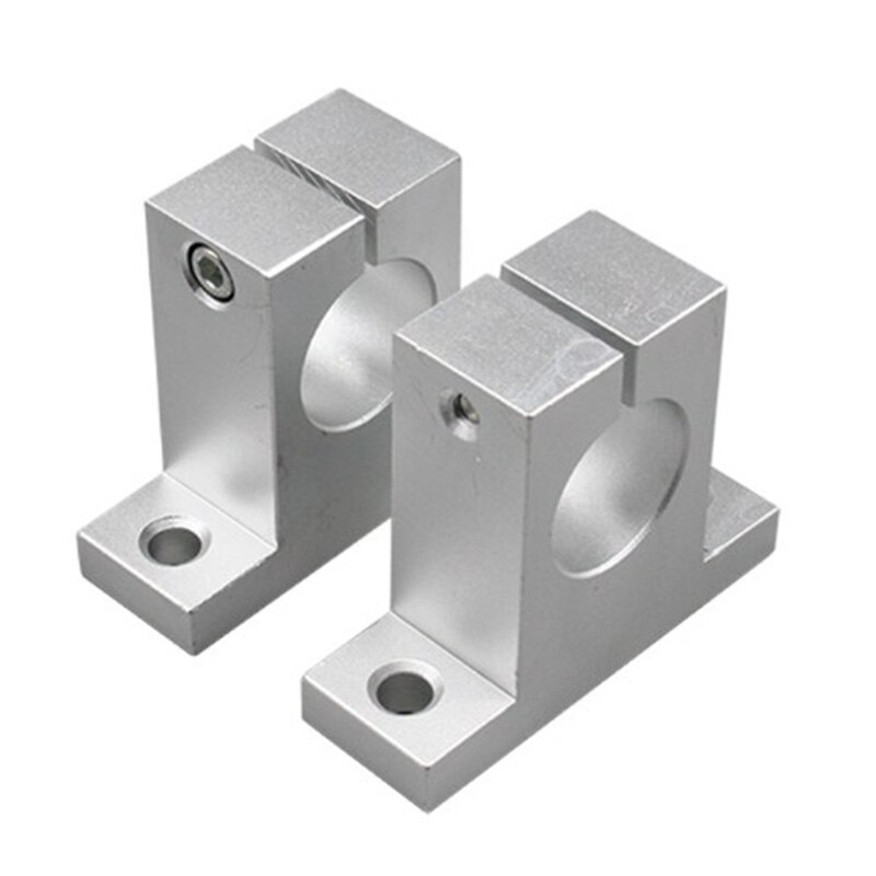 Linear Rail Shaft Support,Linear Rail Shaft Guide Support Bracket(10Pcs SK8 8mm)