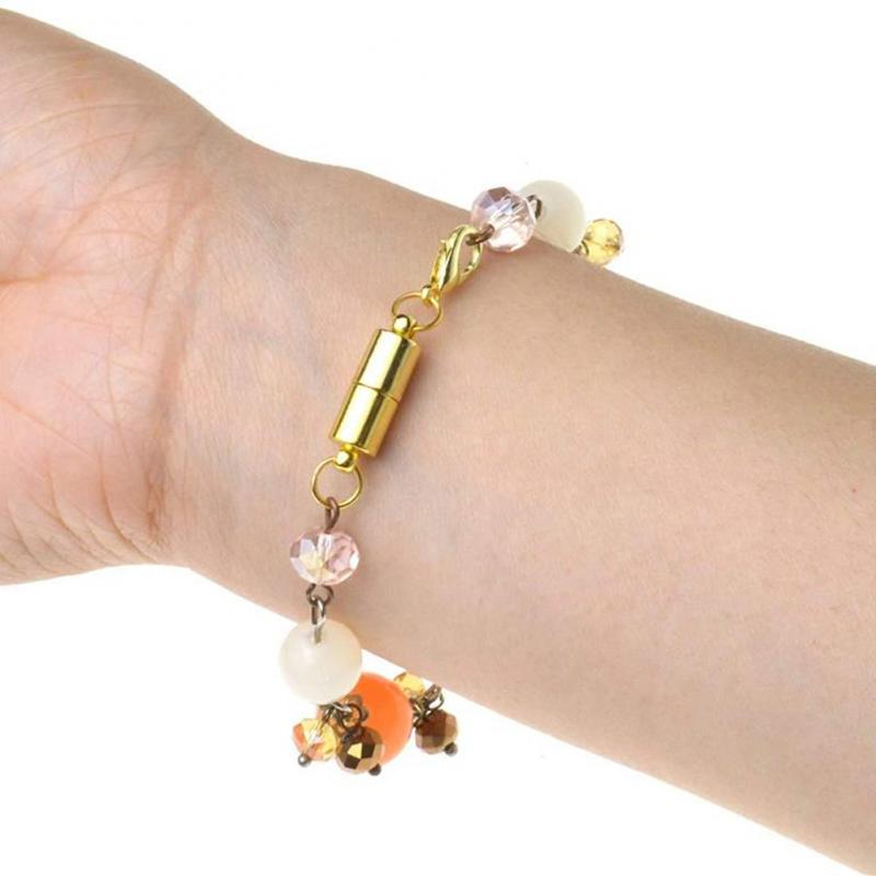 Stainless Steel Lobster Clasps Claw Magnetic Bracelet Clasps Necklace Jewelry Making Findings DIY Accessories