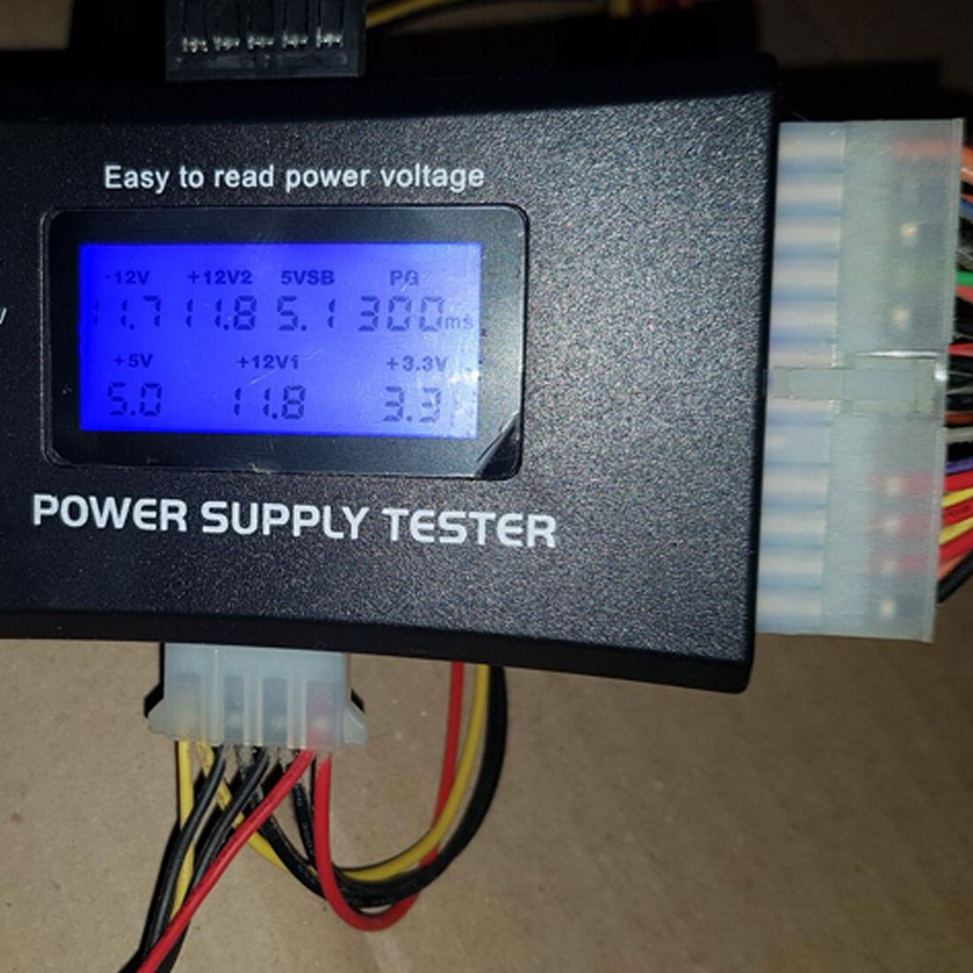 20/24 Pin Digital LCD Display Power Supply Tester PC Computer Checker Power Mess Diagnose Tester Tools Instrument