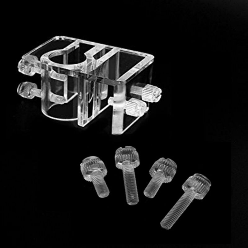 Aquarium Acrylic Fish Tank Filter Outflow Inflow Pipe Water Hose Mount Holde