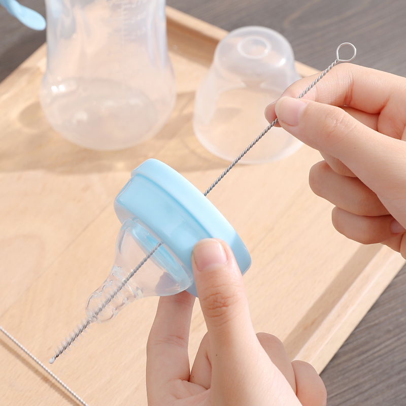 5/10 Pcs Seguro Reutilizável de Alta Qualidade Escovas de Mamadeira Mamilo Potável Palha Softe Escova de Limpeza Suprimentos de Alimentação Do Bebê 18 CM