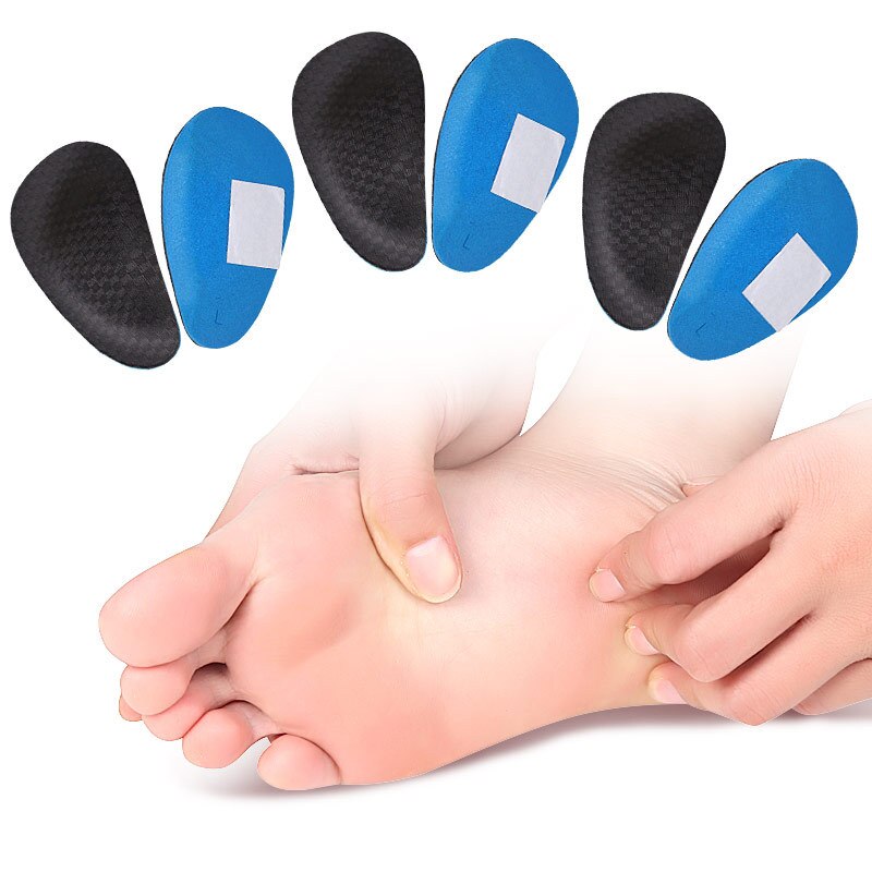 Almohadillas ortopédicas de EVA para pies planos Unisex, plantillas deportivas para el cuidado de los zapatos, accesorios para el arco, Varus Hallux Valgus, 1 par
