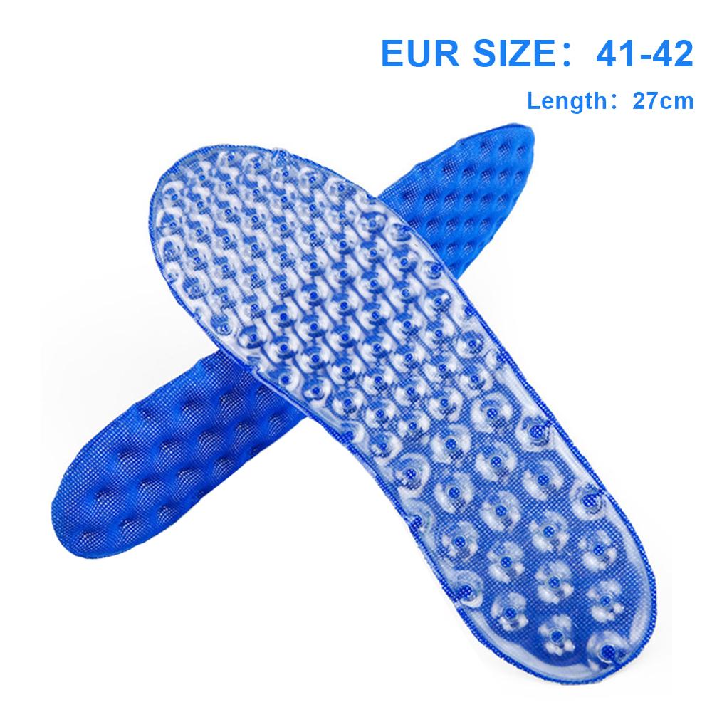 Sports insoles insoles air cushion shock absorption insoles breathable deodorant running basketball football fasciitis insoles: 41-42 size