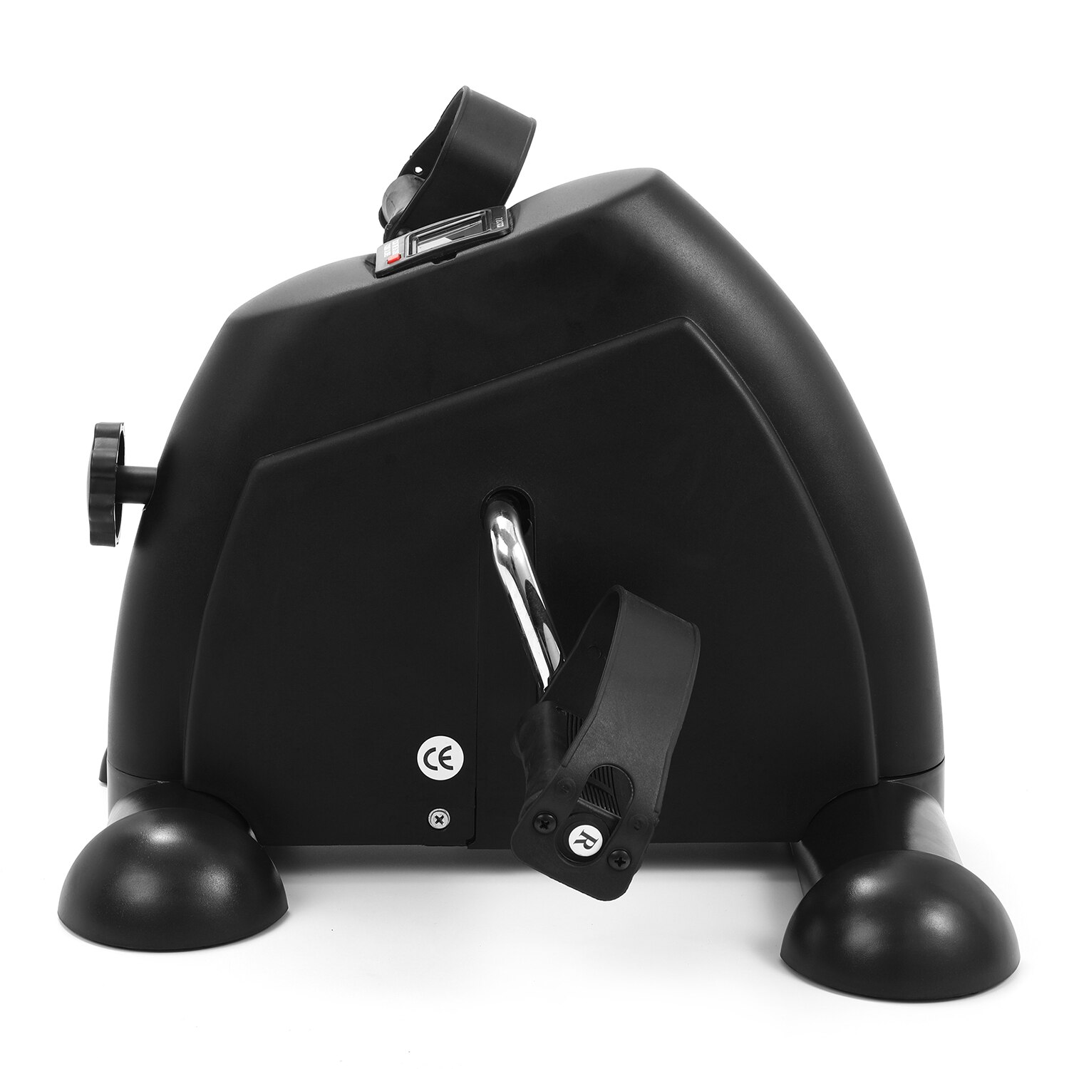 Mini pédale Stepper de vélo d&#39;intérieur, appareil d&#39;exercice avec écran LCD à résistance réglable pour la gymnastique à domicile et au bureau