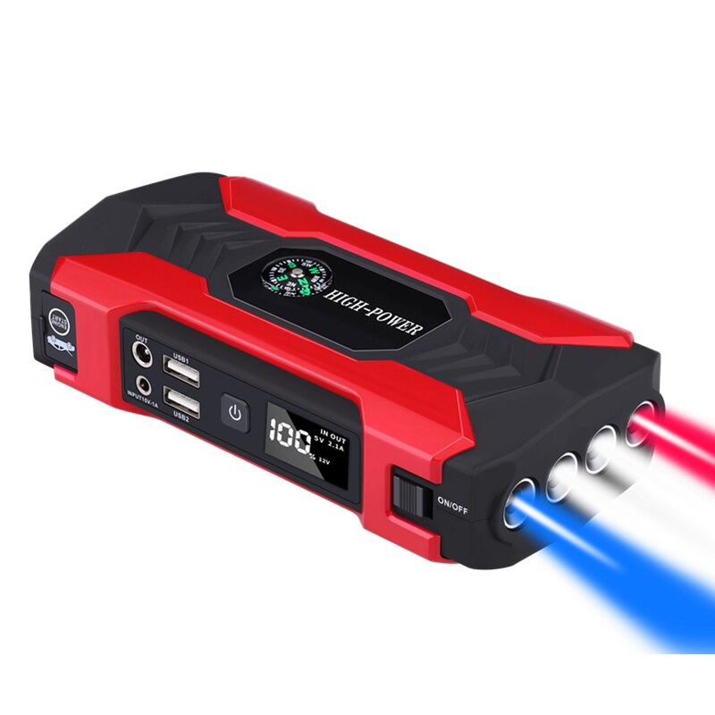 28000mAh 400A Mobile Starter Portable Charger Car Supercharger Automatic Starter Emergency Car Battery Starter Car Power Supply