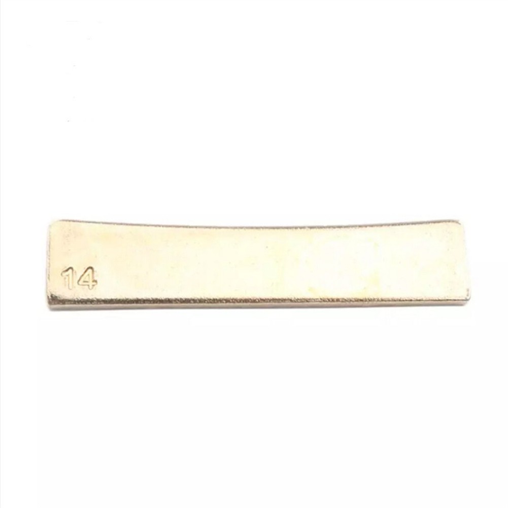 Gitarren-Bundpresse Caul-Einsatz Bundpresse Radius Griffbrett Caul-Einsatz 2,48 x 0,53 x 0,15 Zoll 63 x 13,5 x 4 mm: Lila