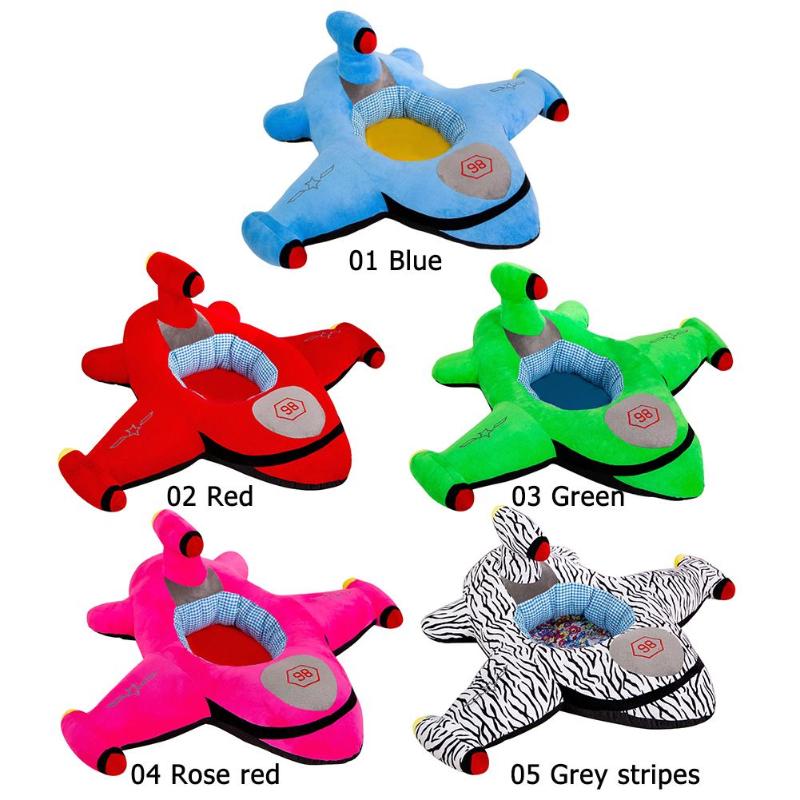 Schattige bankhoes voor baby's, huidvriendelijke kristalheldere superzachte stof, geen kleurverlies, stoelhoes wasbaar met rits