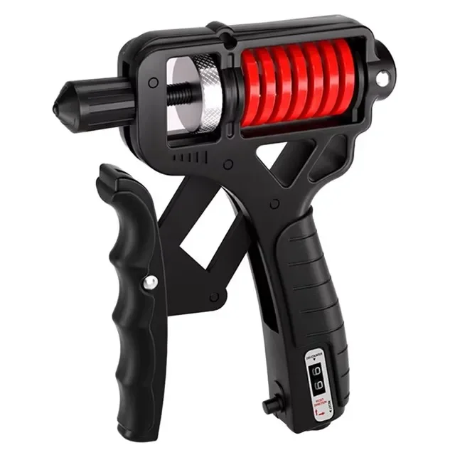 5-165kg Handgrip Adjustable Muscle Recovery Fitness Hand Strength Exercise Grip Strength Gym Wrist Expander Hand Strengthener: black