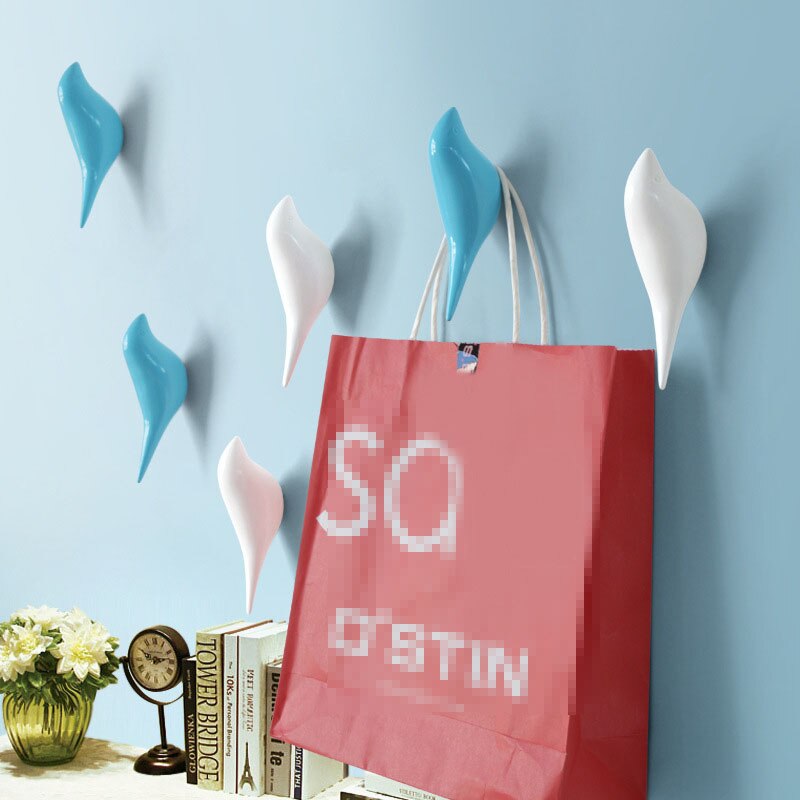 Stongwell Nordic 3D Vogel Enkele Haak Houder Dier Kapstok Badkamer Opslag Thuis Slaapkamer Muur Opknoping Decoratie Craft
