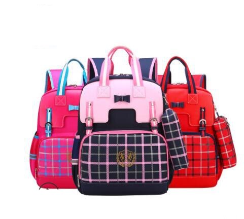 School Backpack bag set School handbag student primary school bag Children Satchel Backpack for girls Student book Backpack bags