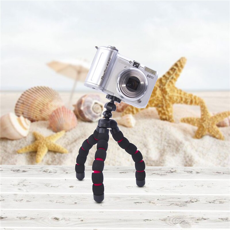 Fosoto Mini Octopus Flexibel Statief Digitale Camera Mobiele Telefoon Draagbare Stand Gorillapod Type Monopod voor Iphone X 7 8