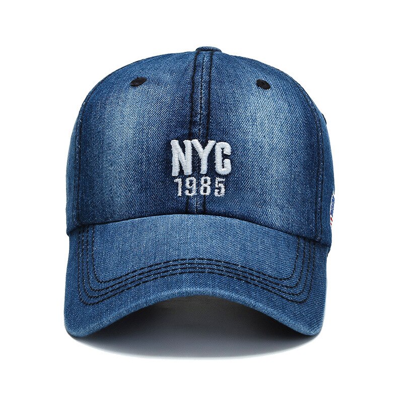 Mode Wilde Baseball Cap NYC1982 Borduurwerk Wassen Cowboy Caps Outdoor Zonnehoed Mannen En Vrouwen Verstelbare Sport Casual hoeden