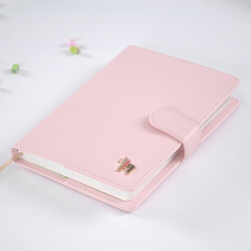 Carnet planificateur hebdomadaire doux sans limite d&#39;année, planificateur agenda pour étudiant, livre Pages en couleur, , fournitures scolaires,: Pink