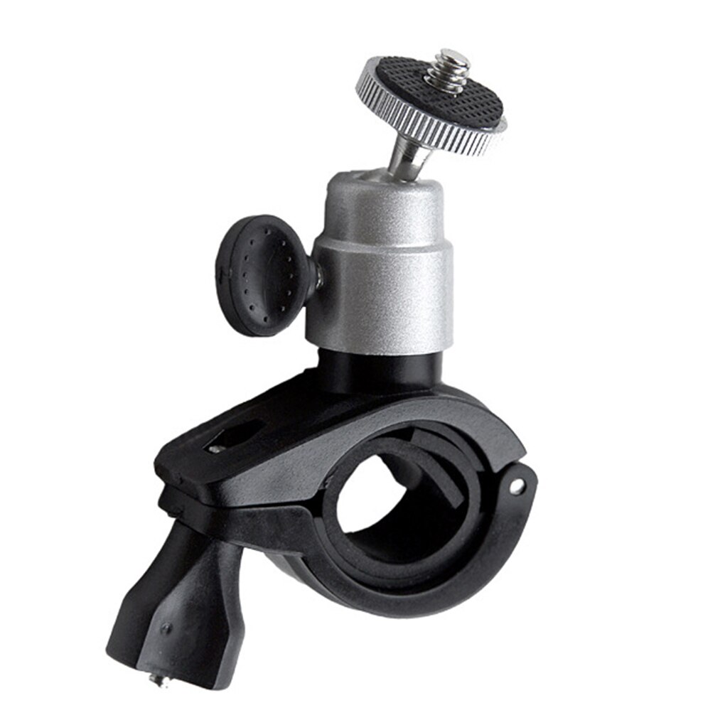 Aluminum Alloy Camera Mount Bike Motorbike Front Bar Handlebar Camera Support Rack 360 Degree Rotation Stand: Default Title