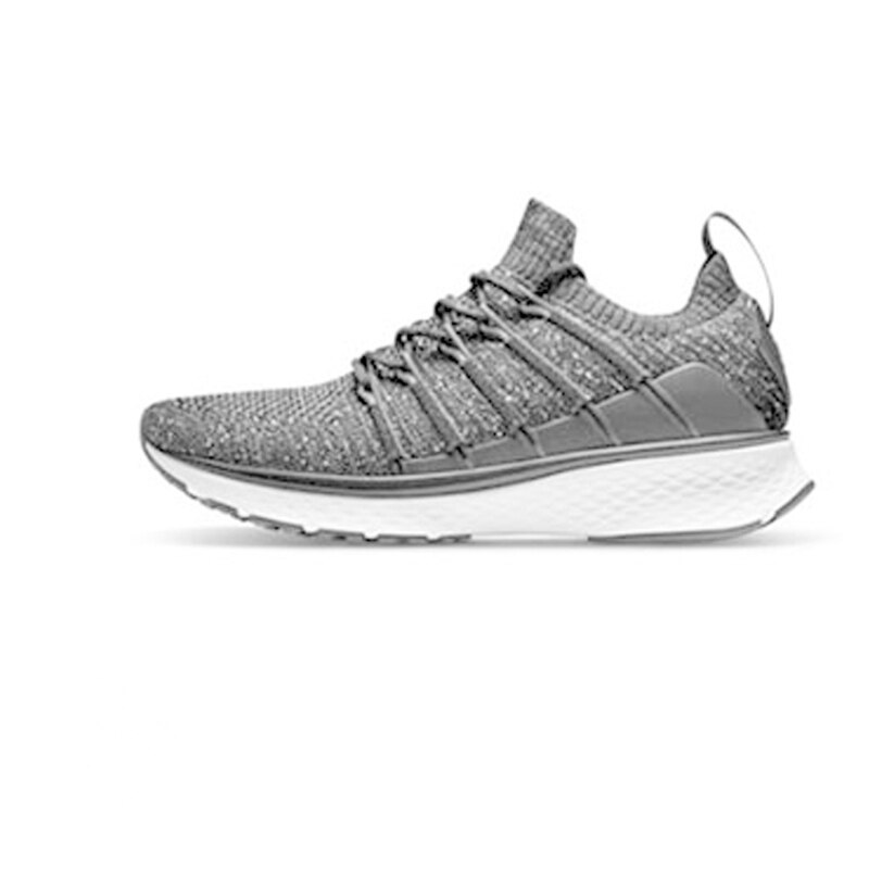 Original Xiaomi Mijia Shoes Sneaker 2 Sports Running breathable Uni-moulding Techinique Elastic Knitting Vamp for Men Outdoor: Grey EUR  41