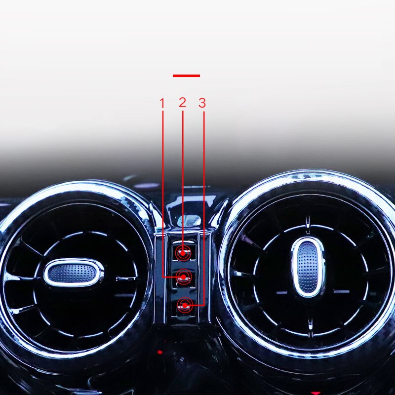 Uchwyt samochodowy robić telefonu Mercedes GLB X247 odpowietrznik stojak na telefon komórkowy wspornik nawigacyjny akcesoria robić modyfikacji wnętrza