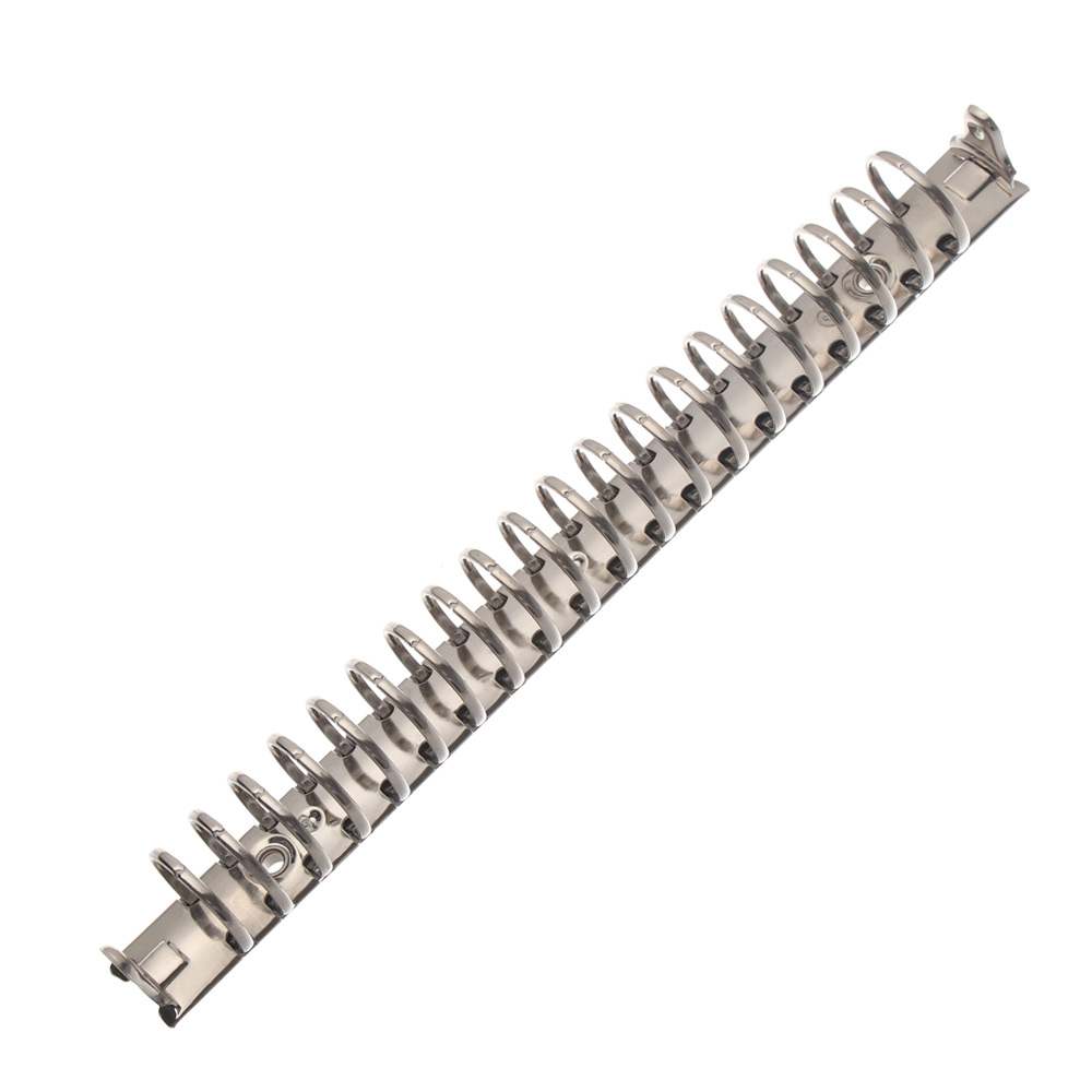 A4/B5/A5/A6/A7 Metalen Spiraal Ringen Bindmiddel Clip Bestandsmap Losbladige Clip dagboek Notepad Notebook Binding Hoops Kantoorbenodigdheden: A5-20 rings