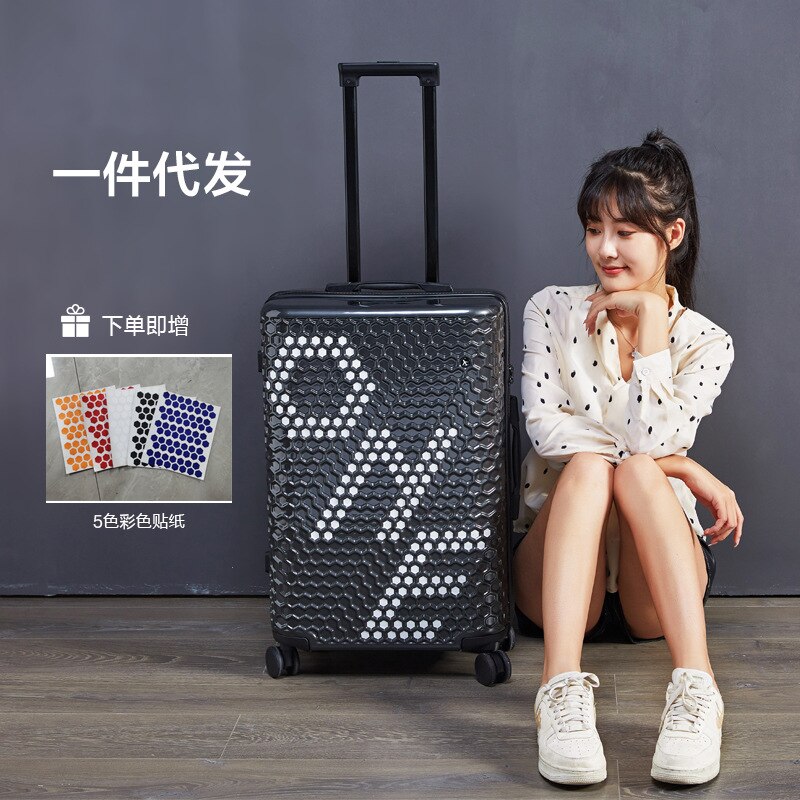 travel trolley suitcase suitcase ins luggage high-end boarding password box suitcase luxury carry on suitcase