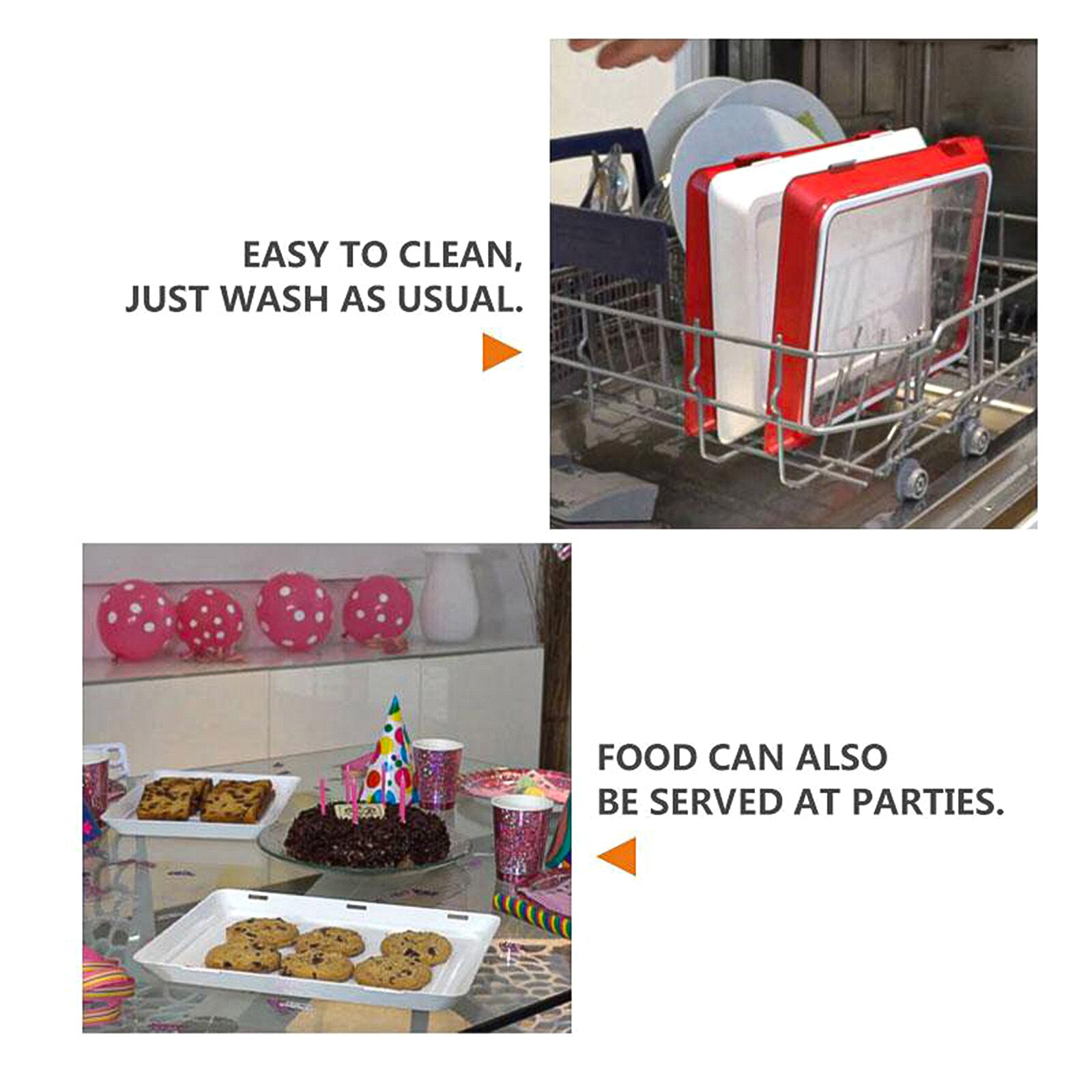 Food Preservation Tray Stackable Food Fresh Tray Magic Elastic Fresh Tray Reusable Food Storage Container