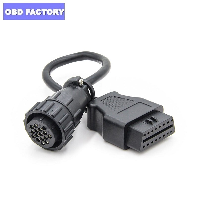 Conector de escáner OBD2 de 16 pines para camiones SCANIA, para camiones Scania, OBD a OBD, 2, 16 Pines, herramienta de diagnóstico de Cable de extensión OBDll