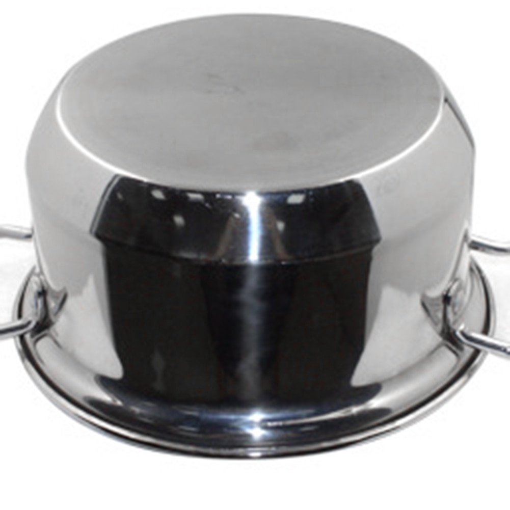 Mini marmite chaude avec lèvre en acier inoxydable Pot à soupe marmite cuisine marmite ustensiles de cuisine marmite outils de cuisine