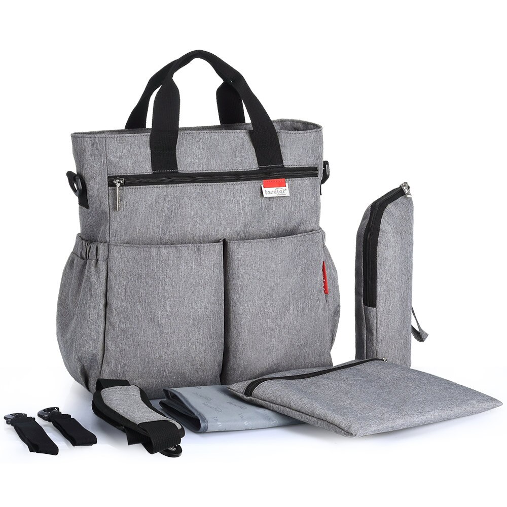Barsel baby bleie bag multifunksjon baby bleie poser skrive ut vanntett stelle bag barnevogn poser: T6216c