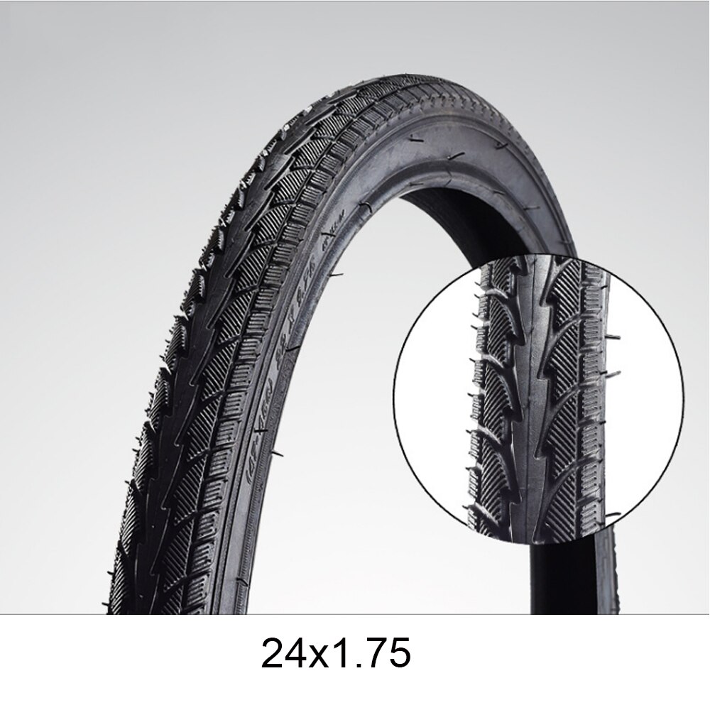 ZTZ Bicycle tire 12/14/16/18/20/22/24/26 inch,Tubeless Folding Tire, eplacement Bike Tire, Multiple Bike Styles, Black