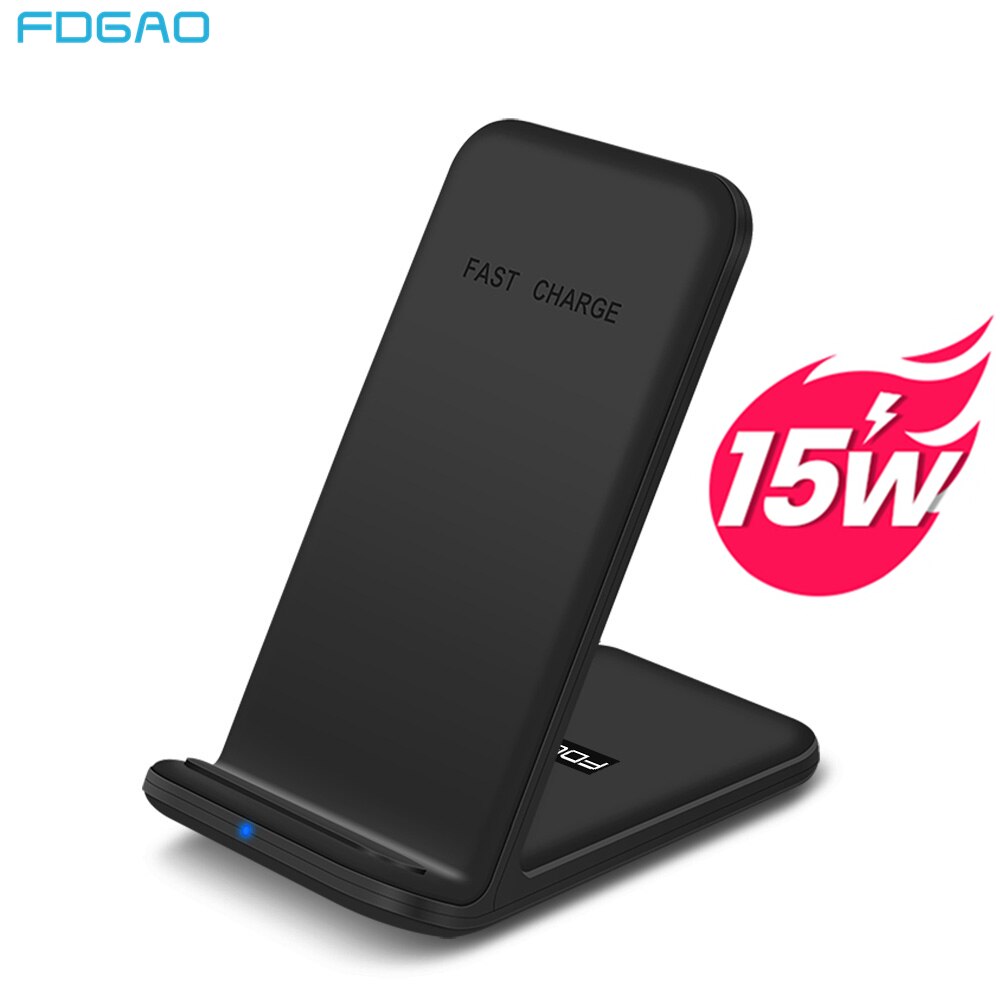 DCAE 10W Wireless Charger Qi Quick Charge Fast Charging Pad For iPhone 11 X XR XS Max 8 Airpods Pro Samsung S10 S9 S8 Note 10 9