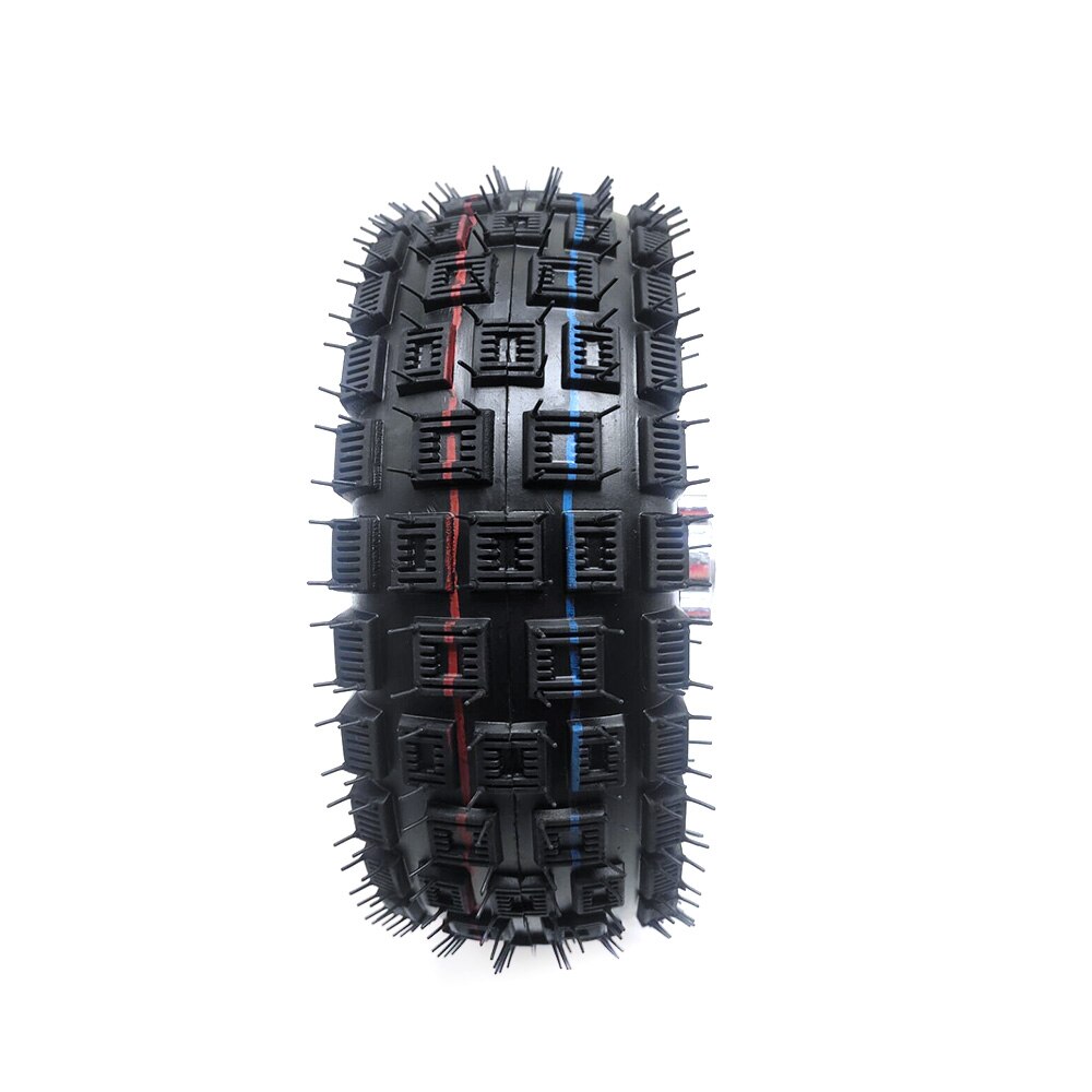 3.00-4 Wheel Tyre with Alloy Hub Rim 3.00-4 Inner Tube Outer Tire for Electric Scooter Rear Wheel,Trolley, Warehouse Truck Parts