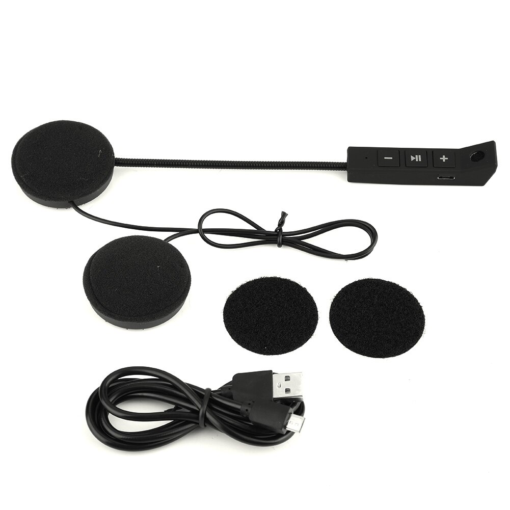 Intercomunicador bluetooth para 1 Paar Motorrad Helm BT Headset Kopfhörer Lautsprecher Unterstützung Freisprechen kommt