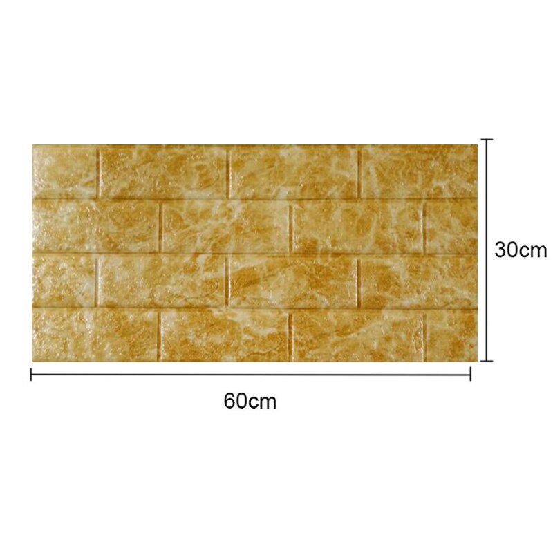 3D Imitatie Baksteen Muurstickers zelfklevende Panel Decal Zelfklevende Behang Zachte Pack Keuken Woonkamer Achtergrond decor