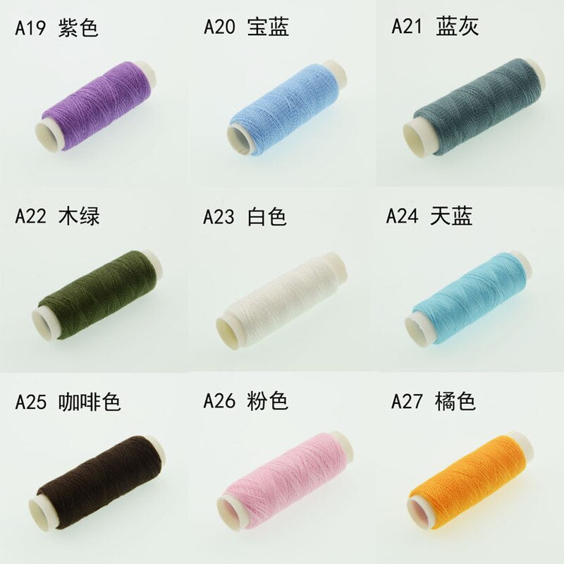 5Pcs 110m/roll Multi-color Polyester Sewing Thread Hand Stitching Embroidery DIY Sewing Machine Threads Home Sewing Accessories